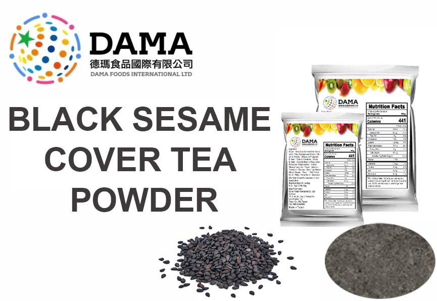 Black Sesame Cover Tea Powder